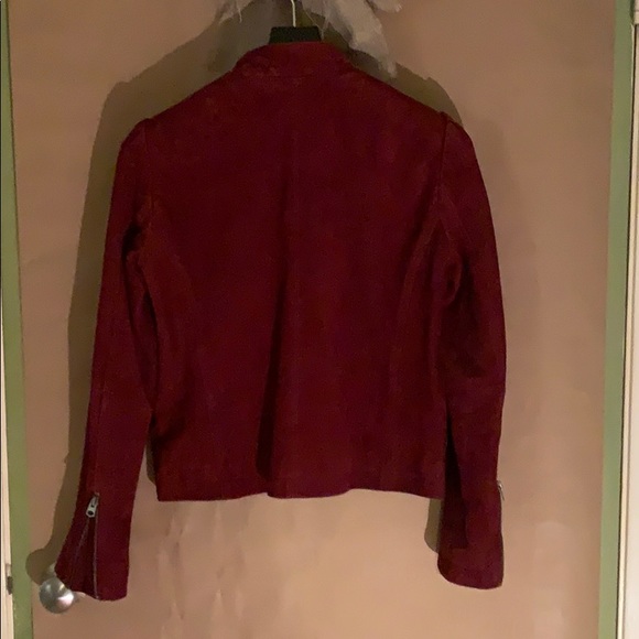NWT Lucky Brand Sued moto jacket - Picture 5 of 7